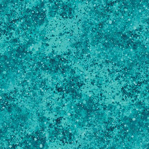 Benartex Fabrics On Dragonfly Wings Spatter Texture Turquoise 16405-85