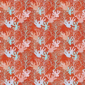 Benartex Fabrics Under The Sea  Coral Reef Coral  1653525B