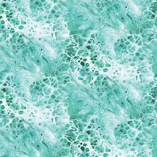 Benartex Fabrics Under The Sea  Ocean Jade  1653245B