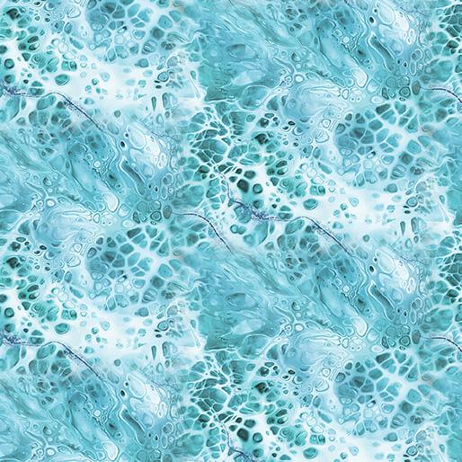 Benartex Fabrics Under The Sea  Ocean Turquoise  1653282B
