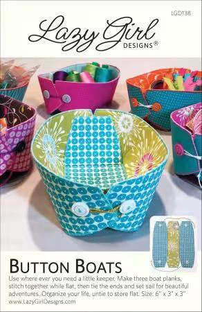 Button Boats Pattern by Lazy Girl Designs – Affinity For Quilts, Inc.