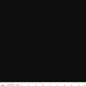 Riley Blake Designs American Jane Pindots C840-Black