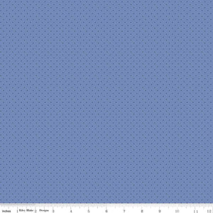 Riley Blake Designs American Jane Pindots C840-Blue