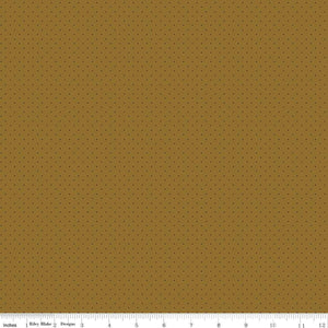 Riley Blake Designs American Jane Pindots C840-Brown