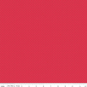 Riley Blake Designs American Jane Pindots C840-Cherry