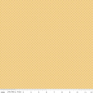 Riley Blake Designs American Jane Pindots C840-Gold