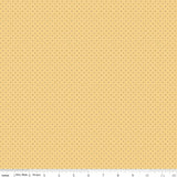 Riley Blake Designs American Jane Pindots C840-Gold