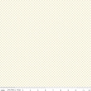 Riley Blake Designs American Jane Pindots C840-Ivory