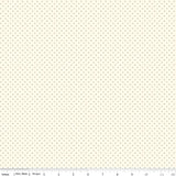Riley Blake Designs American Jane Pindots C840-Ivory