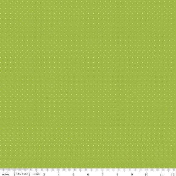 Riley Blake Designs American Jane Pindots C840-Lime