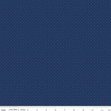 Riley Blake Designs American Jane Pindots C840-Navy
