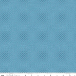 Riley Blake Designs American Jane Pindots C840-Ocean