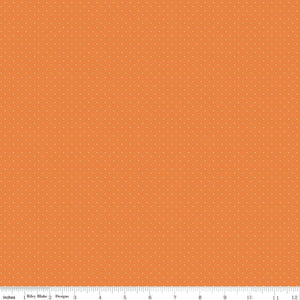 Riley Blake Designs American Jane Pindots C840-Orange