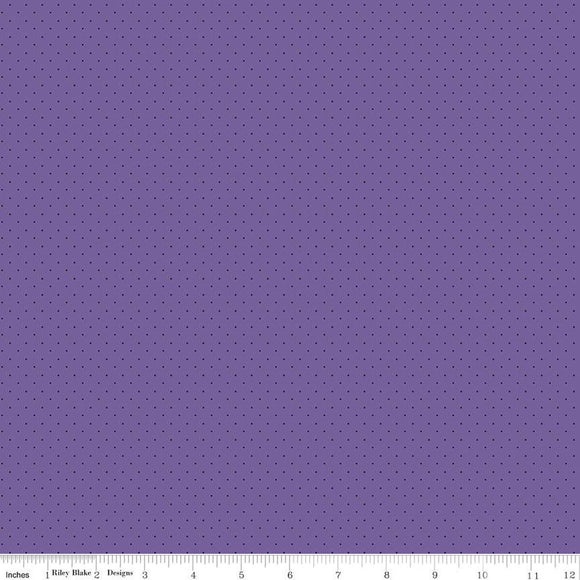 Riley Blake Designs American Jane Pindots C840-PUrple