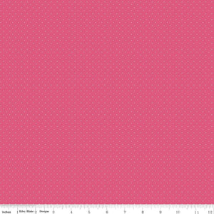 Riley Blake Designs American Jane Pindots C840-Raspberry