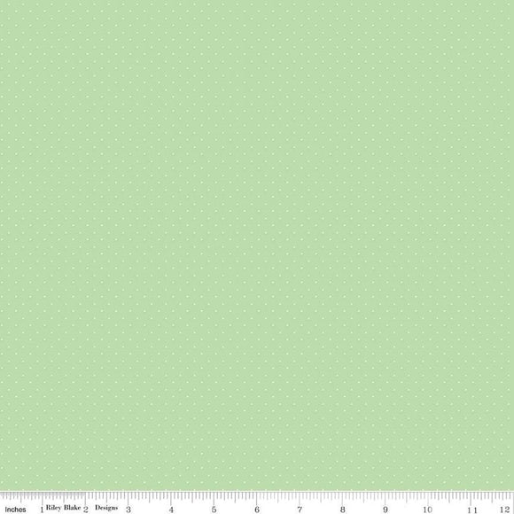 Riley Blake Designs American Jane Pindots C840-Sage