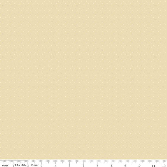 Riley Blake Designs American Jane Pindots C840-Sand