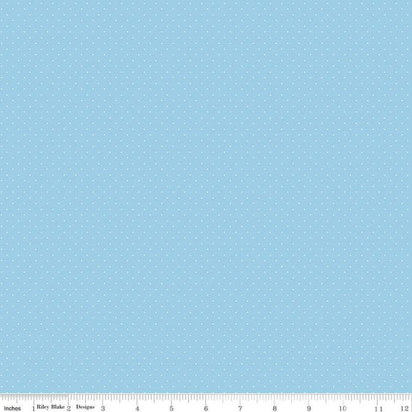 Riley Blake Designs American Jane Pindots C840-Sky