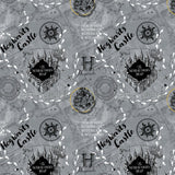 Camelot Fabrics Marauder's Map Fashion Grey 23800921-01