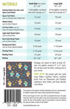 Cats in Space Quilt Pattern finished sizes small/large pattern by Elizabeth Hartman