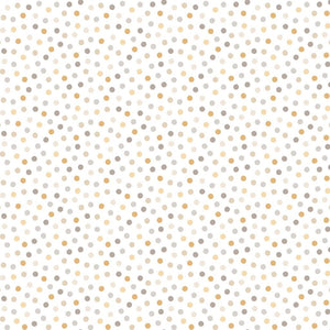 Clothworks Guess How Much I Love You 2024 Dots Light Caramel  Y4249-64