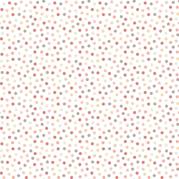 Clothworks Guess How Much I Love You 2024 Dots Light Coral  Y4249-38