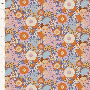 Tilda Fabrics Wallflower Thristle   TIL100608