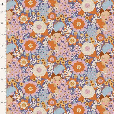 Tilda Fabrics Wallflower Thristle   TIL100608