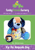 Kip the Keepsake Dog Pattern finished size 12