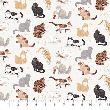 FIGO Fabrics Paws & Play Cream   91046-11