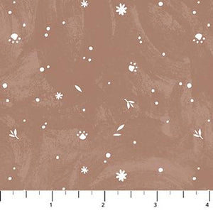 FIGO Fabrics Paws & Play Rust   91049-36