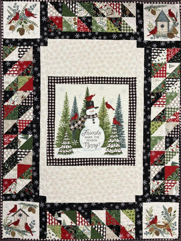 Fast Panel Quilt Kit finished size 48.5