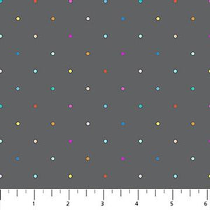 Figo Fabrics Dewfall Gray Multi 92091-95