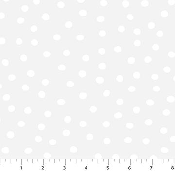 Figo Fabrics Dovetail White Gray  92030-10