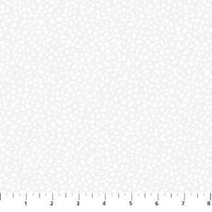 Figo Fabrics Dovetail White Gray  92032-10
