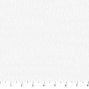 Figo Fabrics Dovetail White Gray  92033-10