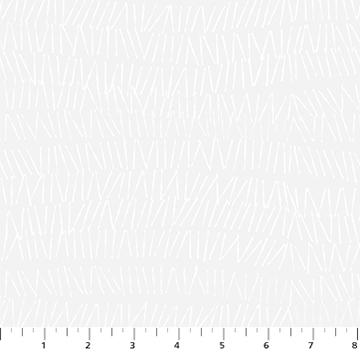 Figo Fabrics Dovetail White Gray  92033-10