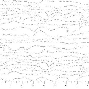 Figo Fabrics Dovetail White Gray  92037-10