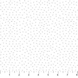 Figo Fabrics Dovetail White Gray  92039-10