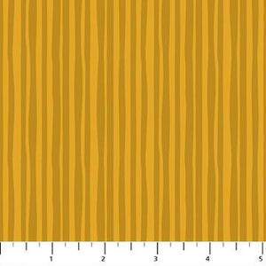 Figo Fabrics Joyful June 100% Cotton Canvas  Ochre  C91119-55
