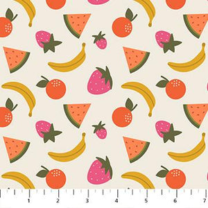 Figo Fabrics Joyful June  Cream 91113-11