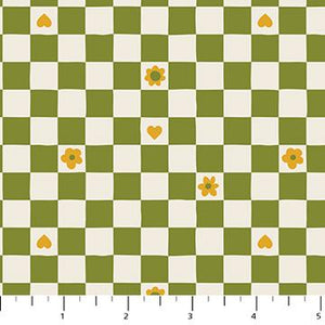 Figo Fabrics Joyful June  Green 91115-60