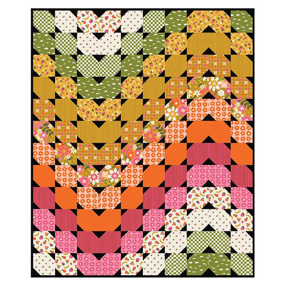 Joyful Line Patterns Figo Fabrics Joyful June Pattern PTNF129 – Affinity For Quilts, Inc.