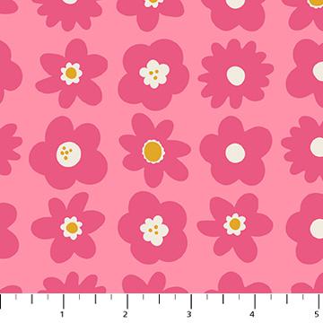 Figo Fabrics Joyful June Pink  91116-21