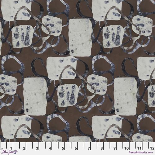 Free Spirit Fabric Golden Touch  Rusted Matter  Rust  PWSS033.RUST