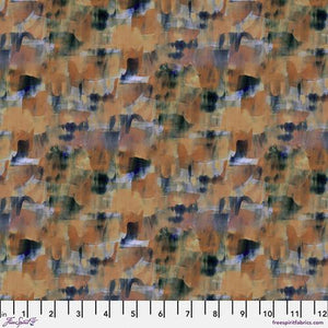 Free Spirit Fabric Golden Touch  Summer Rust  Golden  PWSS036.GOLDEN