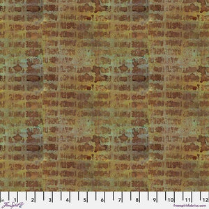 Free Spirit Fabrics On Your Mark Alphabet City  Rust  PWSE036.RUST