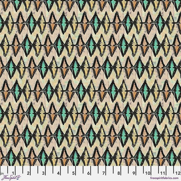 Free Spirit Fabrics On Your Mark Diamonds  Stained Glass  PWSE040.STAINEDGLASS