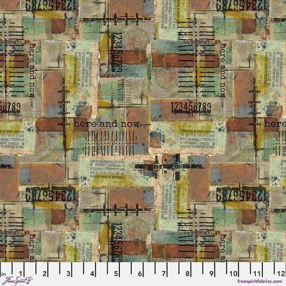Free Spirit Fabrics On Your Mark Here and Now  Desert PWSE033.DESERT