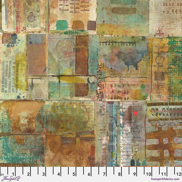 Free Spirit Fabrics On Your Mark Page by Page Desert PWSE028.DESERT